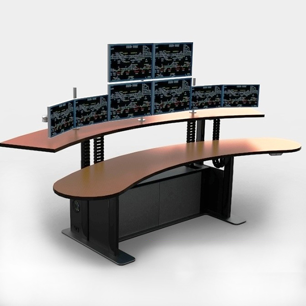 Adjustable Height Console Furniture - YX CONTROL ROOM CONSOLES,CONTROL ...